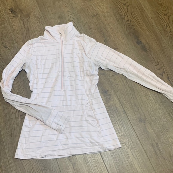 Lululemon rulu half zip light pink - Picture 1 of 3